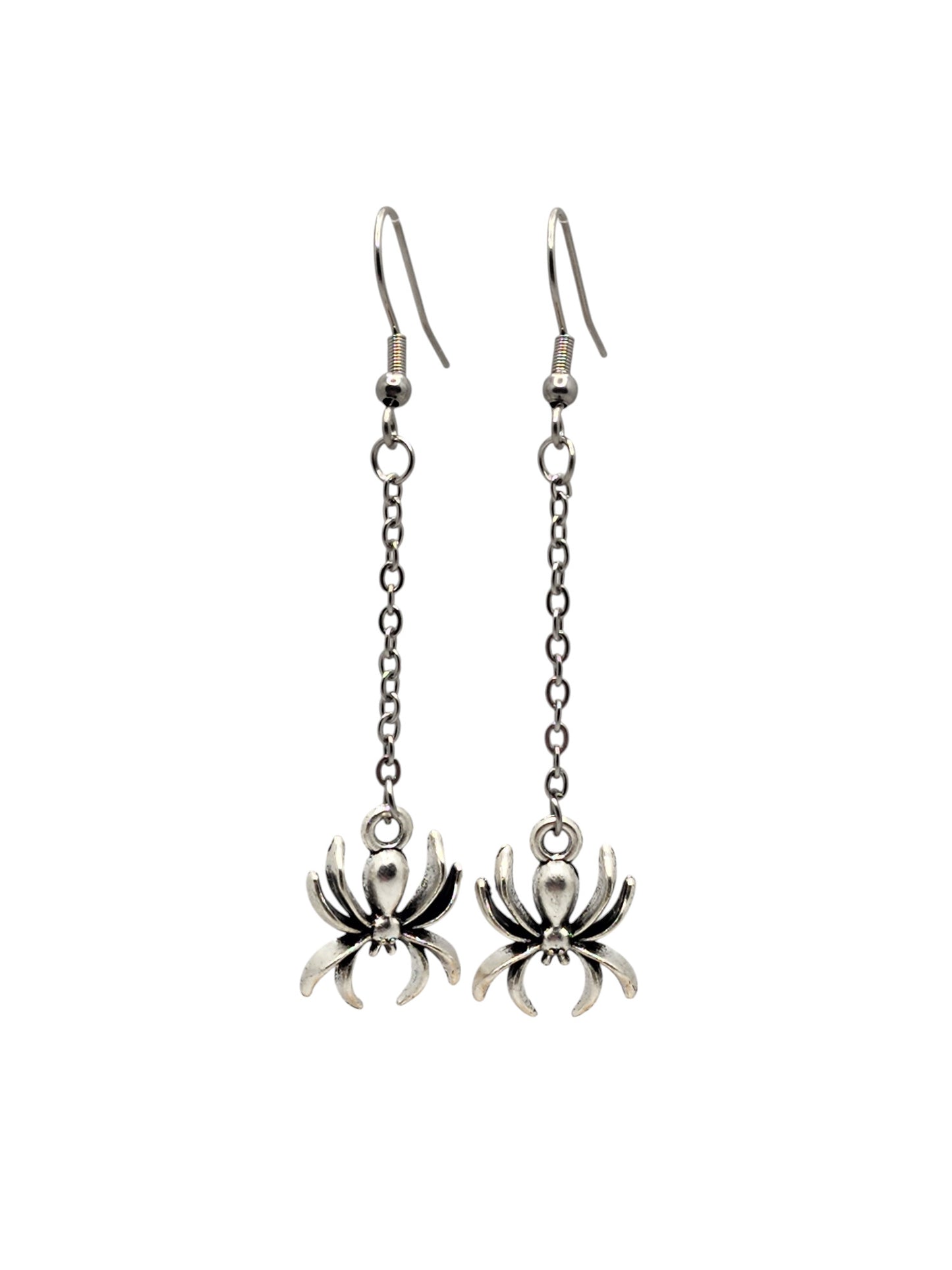 Web Weaver Spider Earrings