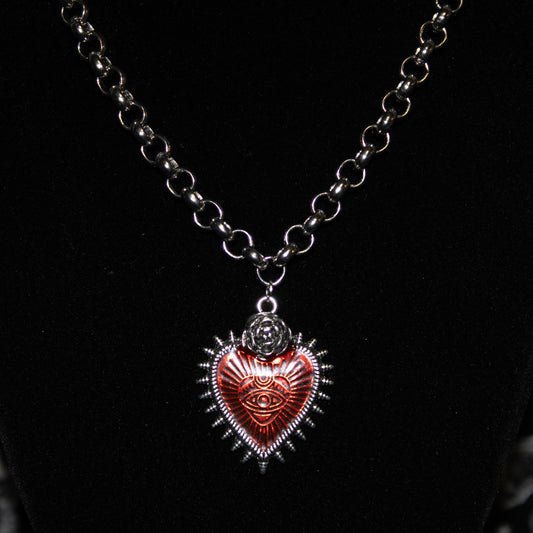 Sacred Heart Vision Necklace