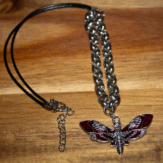 Death Moth Empress Necklace
