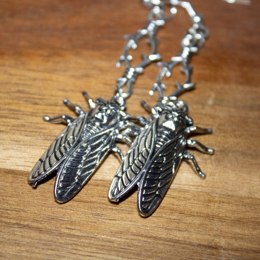 Barbed Cicada Earrings