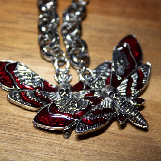 Death Moth Earrings
