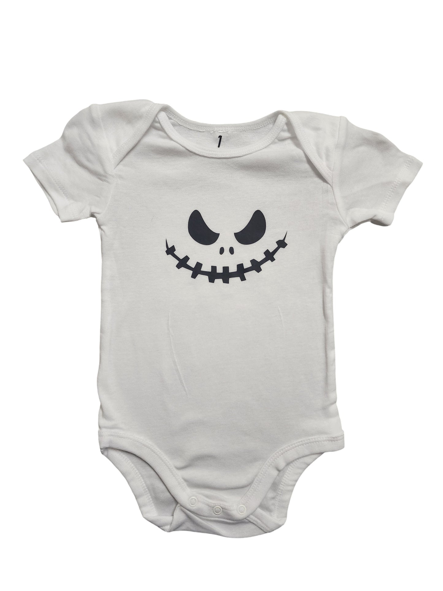 Pumpkin Face - White 1