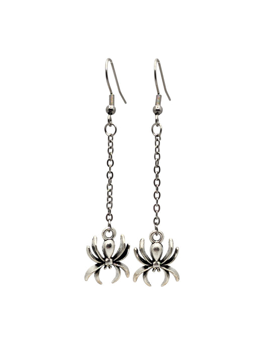 Web Weaver Spider Earrings