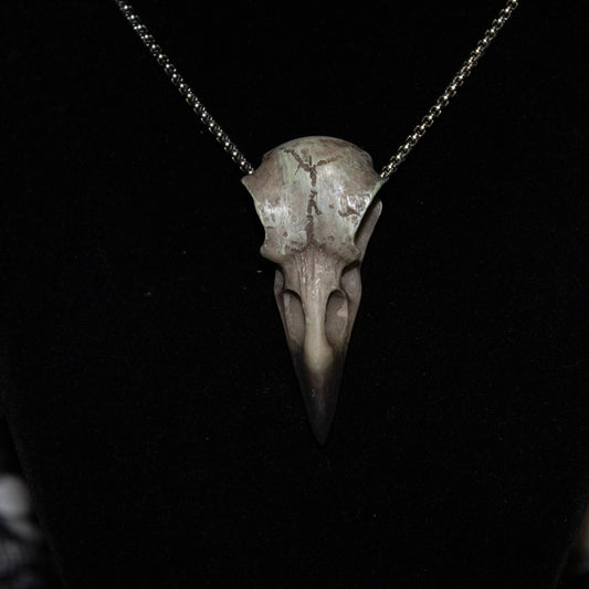 Raven’s Hollow Skull Necklace