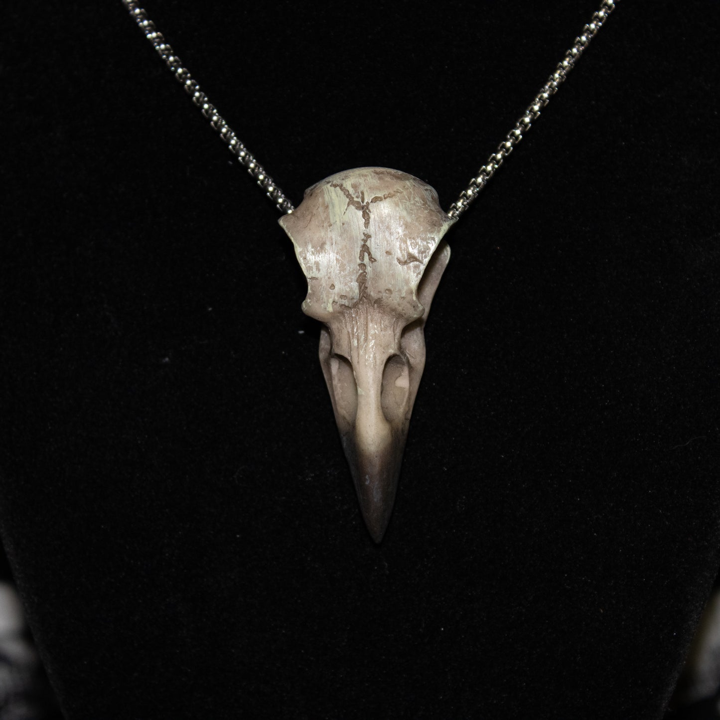 Raven’s Hollow Skull Necklace
