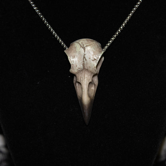Raven’s Hollow Skull Necklace