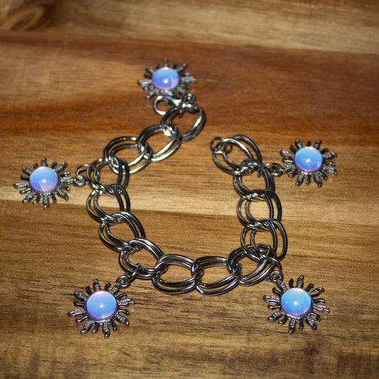 Solar Opalite Charm Bracelet