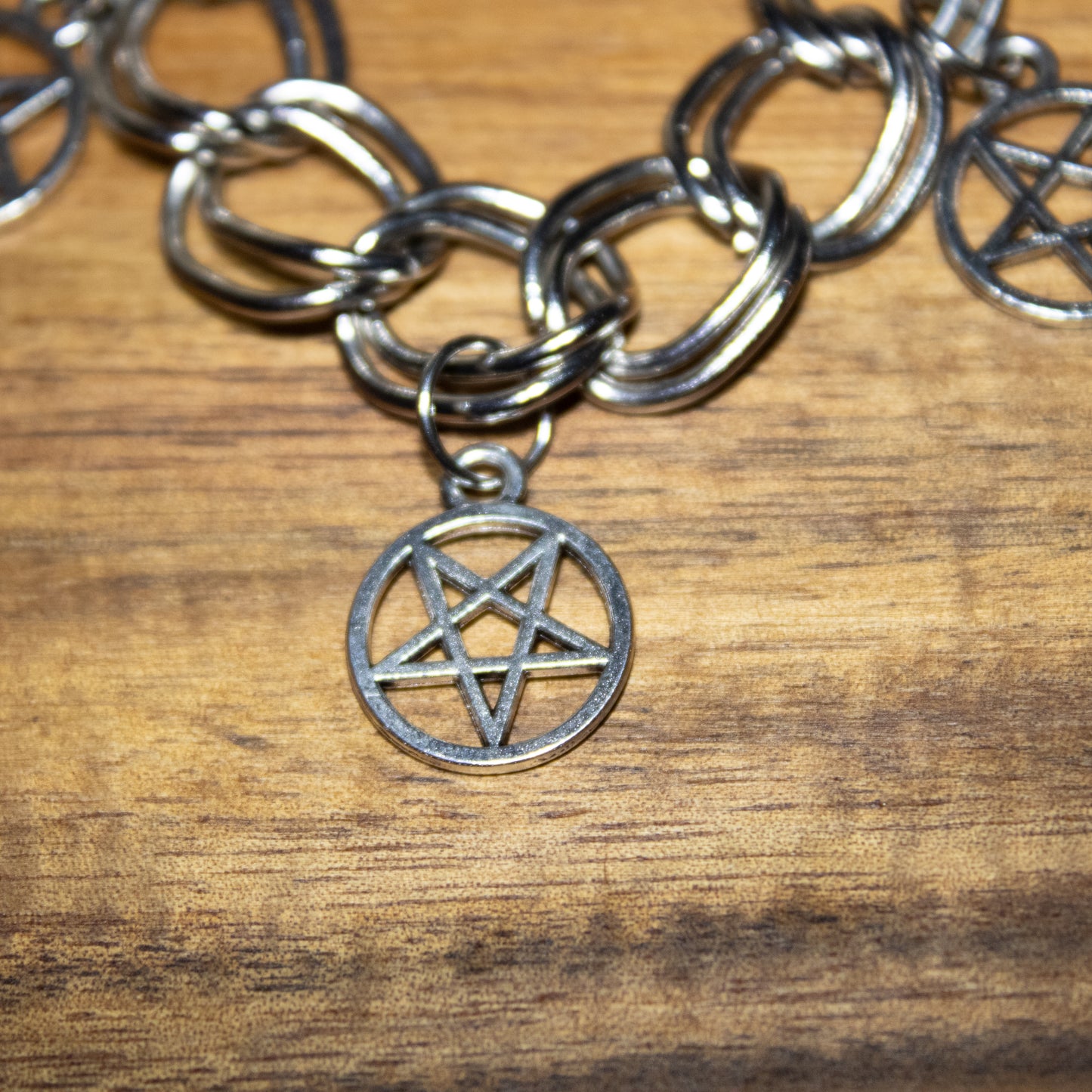 Pentacle Chain Bracelet