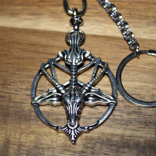 Baphomet Sigil Keychain