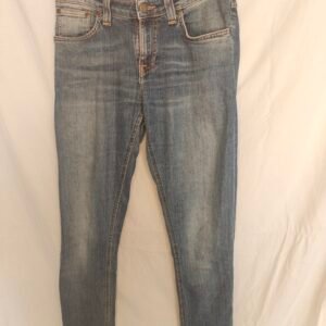 Nudie Jeans Co ~ Tvättad Blå Denim ~ Strl W27 / W30